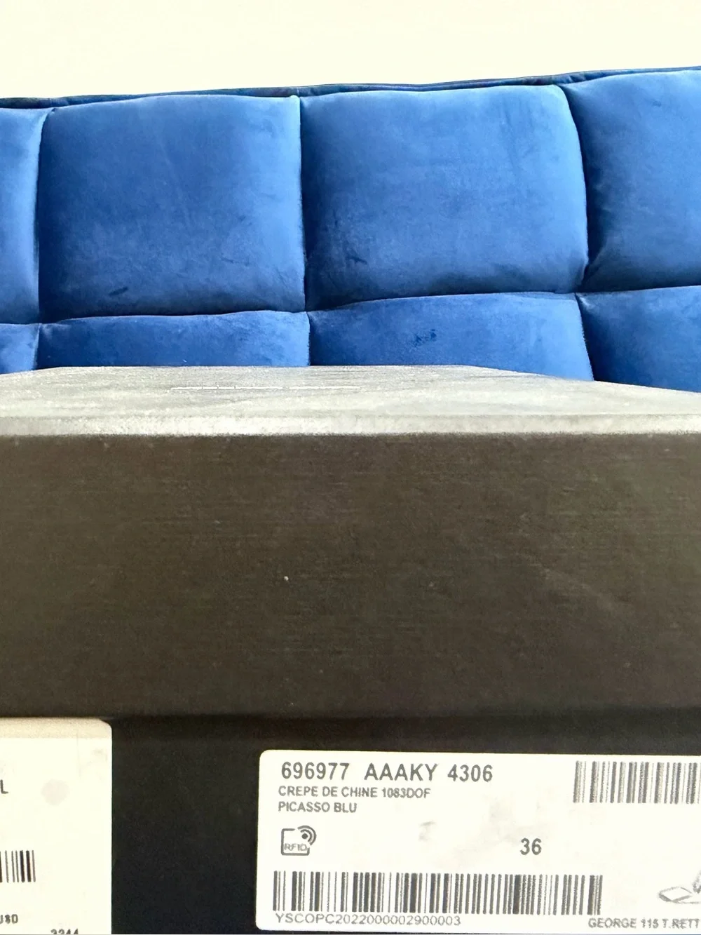 Saint Laurent Blue Slingback Pumps in great condition. Worn twice. - Picture 3 of 3